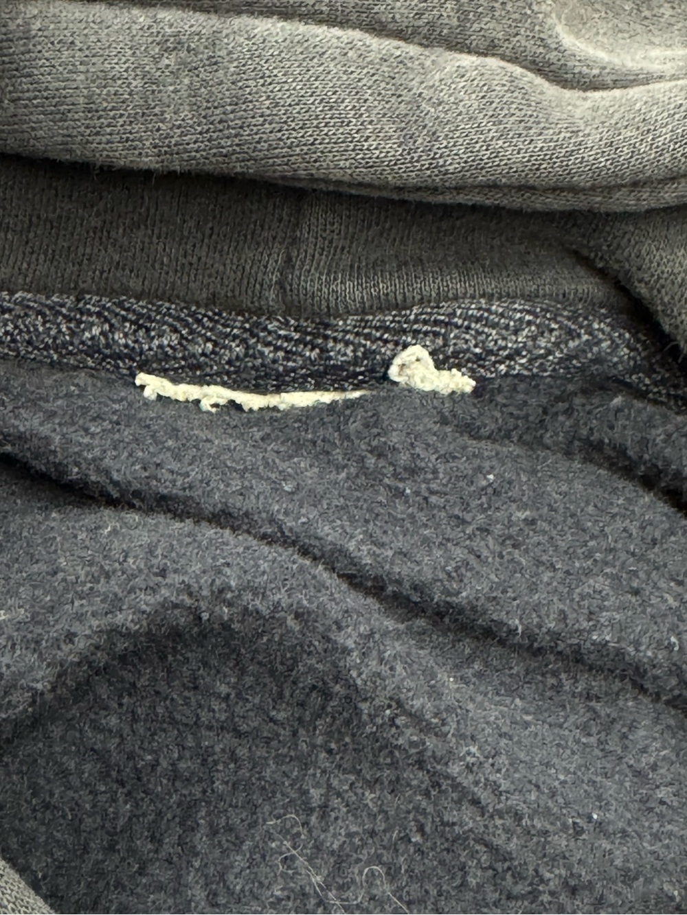 Wilo The Label Wellness Club Navy and Yellow Bubble Hoodie Women’s Medium - Picture 3 of 4
